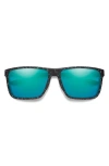 Smith Riptide 61mm Polarized Sport Square Sunglasses In Multi