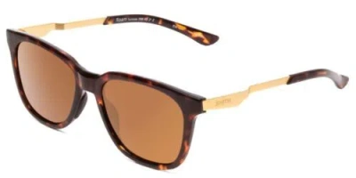 Pre-owned Smith Roam Unisex Classic Sunglasses Tortoise Havana Gold/cp Polarize Brown 53mm