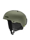 Smith Rodeo Snow Helmet With Mips Round Contour Fit In Green
