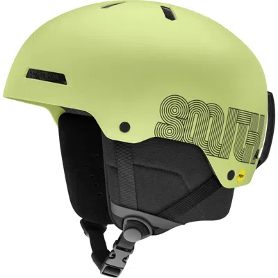 Smith Rodeo Snow Helmet With Mips Round Contour Fit In Green