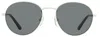 Smith Round-frame Sunglasses In Silver