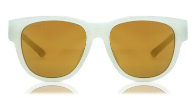 Smith Rounder Polarized Ky5/qe Men's Sunglasses Green Size 52