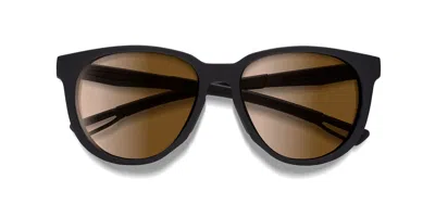 Smith Seeker 003/b6 Occhiali Da Sole Neri Per Uomo In Black