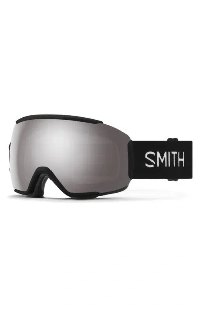 Smith Sequence Chromapop™ Polarized Cylindrical Carbonic-x Over The Glasses Snow Goggles In Black
