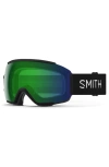 Smith Sequence Chromapop™ Polarized Cylindrical Carbonic-x Over The Glasses Snow Goggles In Green