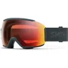 Smith Sequence Chromapop™ Polarized Cylindrical Carbonic-x Over The Glasses Snow Goggles In Slate/photochromic Red