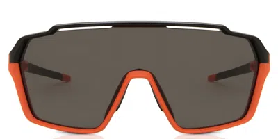 Smith Shift Mag 69i/1c Men's Sunglasses Black Size 132 In Orange Black