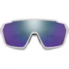 Smith Shift Mag 99mm Shield Sunglasses In Blue