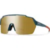 Smith Shift Split Mag™ 139mm Shield Sunglasses In Pacific/sedona/bronze