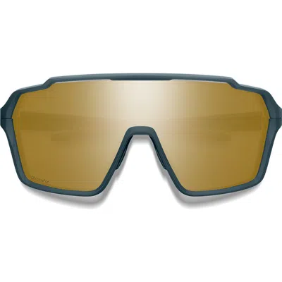 Smith Shift Xl Mag 142mm Shield Sunglasses In Brown