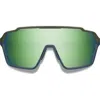 Smith Shift Xl Mag 142mm Shield Sunglasses In Green