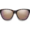 Smith Shoal 58mm Chromapop Polarized Wraparound Sunglasses In Brown