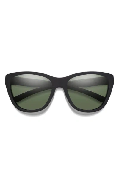 Smith Shoal 58mm Chromapop Polarized Wraparound Sunglasses In Multi