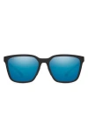 Smith Shoutout 57mm Chromapop™ Polarized Square Sunglasses In Blue