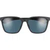 Smith Shoutout 57mm Chromapop™ Polarized Square Sunglasses In Matte Black/cp Polar Black