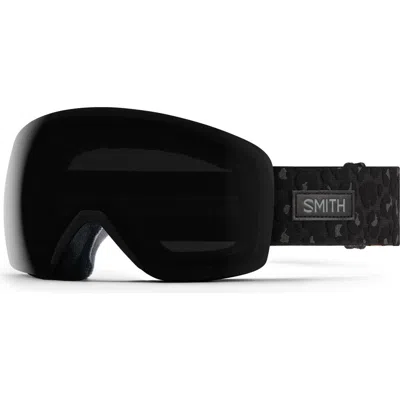 Smith Skyline 215mm Chromapop Snow Goggles In Black