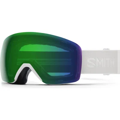 Smith Skyline 215mm Chromapop Snow Goggles In Brown