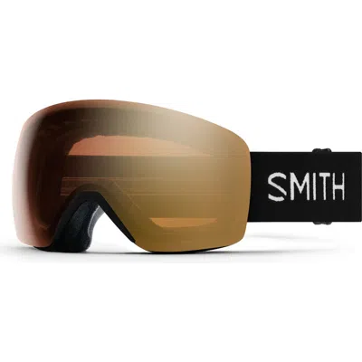 Smith Skyline Chromapop™ Snow Goggles In Black/photochromic Gold