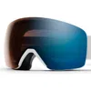 Smith Skyline Chromapop™ Snow Goggles In White Vapor/blue