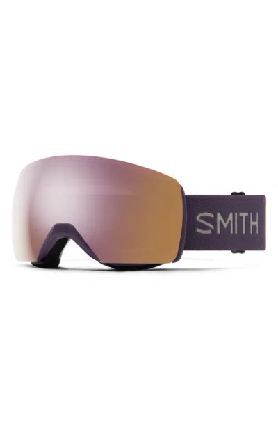 Smith Skyline Xl 230mm Chromapop™ Snow Goggles In Cosmos/rose Gold Mirror