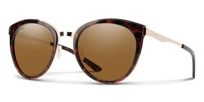 Smith Somerset 086/l5 Women's Sunglasses Tortoiseshell Size 53 In Brown