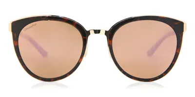 Smith Somerset Wr9/9v Women's Sunglasses Tortoiseshell Size 53 In Pink