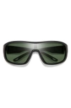 Smith Spinner 134mm Chromapop™ Polarized Shield Sunglasses In Multi
