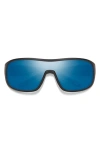 Smith Spinner 134mm Chromapop™ Polarized Shield Sunglasses In Multi