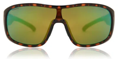 Smith Spinner Polarized 086/zy Men's Sunglasses Tortoiseshell Size 99 In Burgundy