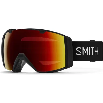 Smith Sport I/o 182mm Snow Goggles In Black