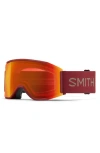Smith Squad Mag™ 170mm Chromapop™ Low Bridge Snow Goggles In Brown