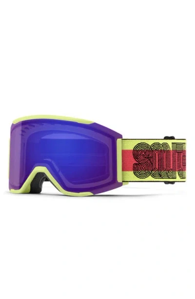 Smith Squad Mag™ 170mm Chromapop™ Low Bridge Snow Goggles In Multi