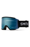 Smith Squad Mag™ 186mm Snow Goggles In Black/blue Mirror