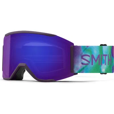 Smith Squad Mag™ Low Bridge Snow Goggles In Cosmos Aurora/violet Mirror