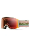 Smith Squad Mag™ Snow Goggles In Chalk Straight Line/red