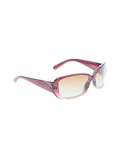 Pre-owned Smith Sunglasses In Burgundy