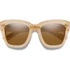 Smith Sway 52mm Chromapop™ Polarized Square Sunglasses