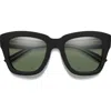 Smith Sway 52mm Chromapop™ Polarized Square Sunglasses