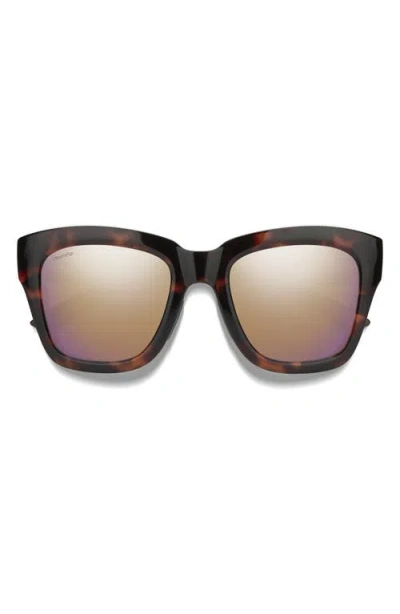 Smith Sway 52mm Chromapop™ Polarized Square Sunglasses In Multi