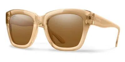 Smith Sway Polarized Ham/l5 Women's Sunglasses Brown Size 52