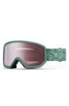 Smith Transfer Low Bridge Snow Goggles In Green