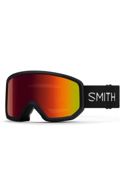 Smith Transfer Low Bridge Snow Goggles In Black