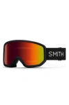 Smith Transfer Low Bridge Snow Goggles In Black