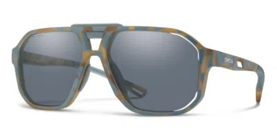 Smith Truss U1f/z8 Occhiali Da Sole Tartarugatishell Per Uomo In Green