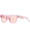 Smith Unisex Chromapop Sunglasses Lowdown Slim 2 35jxa Pink 53mm In Pink