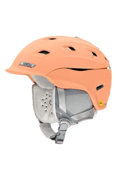 Smith Vantage Snow Helmet With Mips In Matte Arctic Apricot