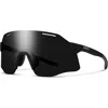 Smith Vert 139mm Chromapop™ Polarized Shield Sunglasses In Matte Black/chromapop Black