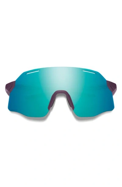 Smith Vert 139mm Chromapop™ Polarized Shield Sunglasses In Purple