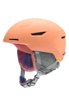 Smith Vida Snow Helmet With Mips In Matte Arctic Apricot