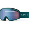 Smith Vogue 154mm Snow Goggles In Malachite/blue Sensor Mirror
